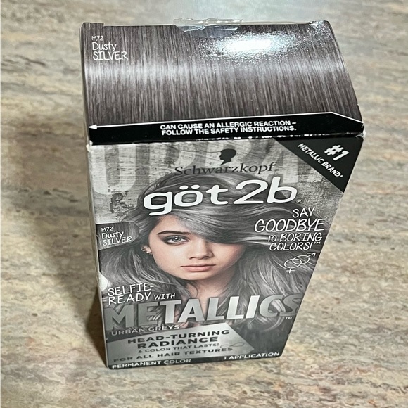 NIB Got 2b Metallics Urban Dusty Silver hair color - Picture 1 of 10